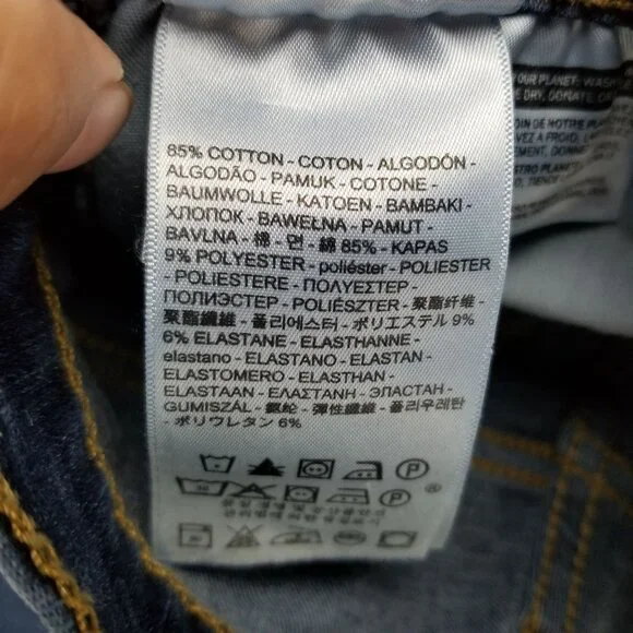 Levis Jeans Womens 26 Blue Mile High Super Skinny Premium Stretch Denim - Picture 13 of 16